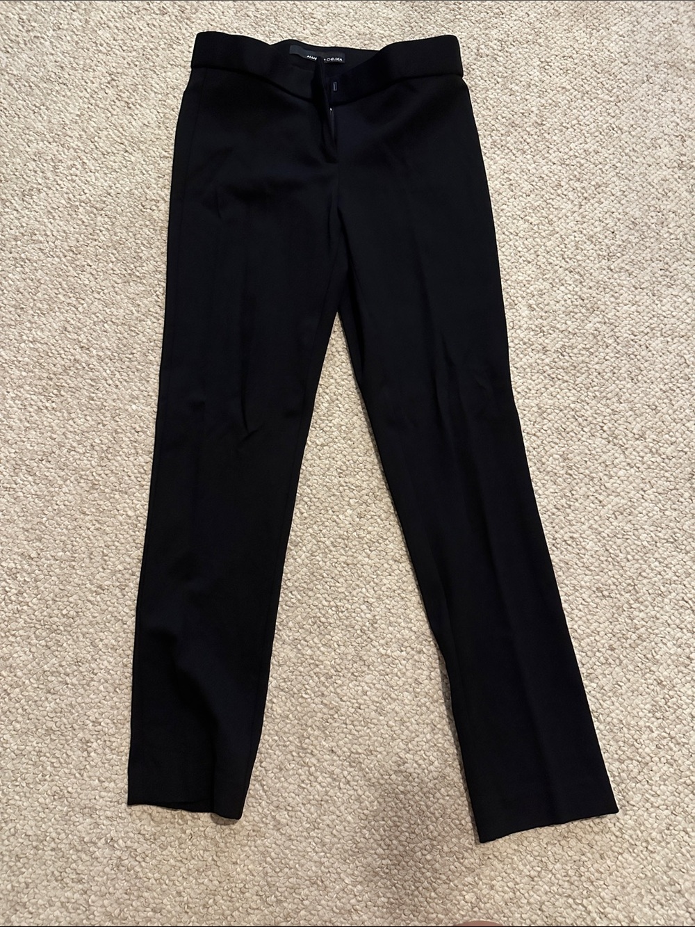 Amanda & Chelsea Sleek Black Dress Trousers
